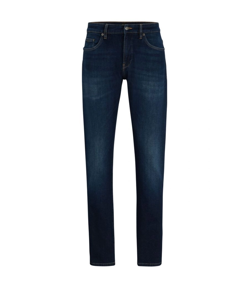 Hugo Boss Mens Delaware3-1 Jeans Navy - Blue - Size 32W/32L